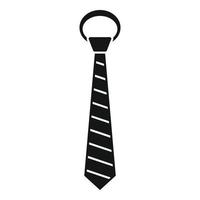 icône de cravate de nettoyage à sec, style simple vecteur