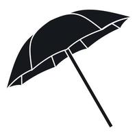 icône de parapluie, style simple vecteur
