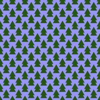 motif géométrique sans soudure. imprimer avec le pin de sapin de noël vert, célébration du nouvel an. impression vectorielle pour la couverture de fond en tissu vecteur