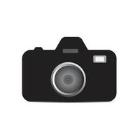 icône d'appareil photo reflex numérique, vecteur d'icône d'appareil photo, illustration du logo de l'appareil photo