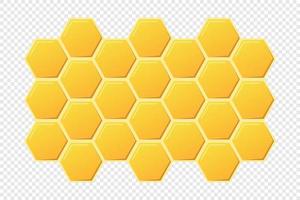 conception abstraite de nids d'abeilles. texture de cellules hexagonales de miel d'or. Nids d'abeilles hexagonaux de ruche géométrique. illustration vectorielle vecteur
