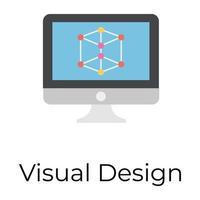 design visuel tendance vecteur