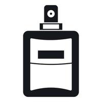 icône de parfum, style simple vecteur
