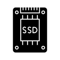 icône de vecteur ssd