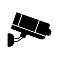 icône de vecteur de caméra de vidéosurveillance