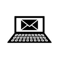 icône de vecteur d'e-mails uniques