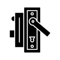 icône de vecteur de poignée de porte