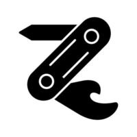icône de vecteur de couteau suisse