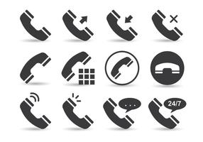 Vecteurs téléphoniques de télécommunication