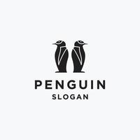 logo pingouin - logo animal vecteur