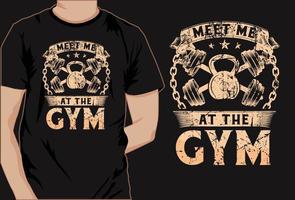 gym fitness crossfit workout éléments vectoriels et t shirt téléchargement gratuit vecteur