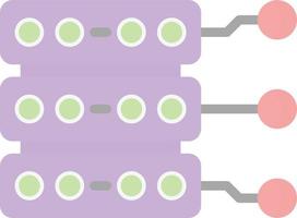 conception d'icône de vecteur de serveur