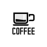 vecteur de logo de café