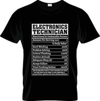 conception de t-shirt de technicien, slogan de t-shirt de technicien et conception de vêtements, typographie de technicien, vecteur de technicien, illustration de technicien