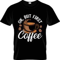 conception de t-shirt de café barista, slogan de t-shirt de café barista et conception de vêtements, typographie de café barista, vecteur de café barista, illustration de café barista