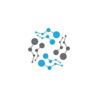 conception d'illustration d'icône de vecteur de molécule