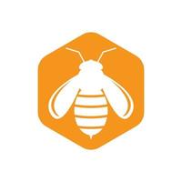 images de logo d'abeille vecteur