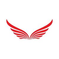 images du logo de l'aile vecteur