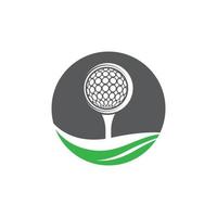 icône de vecteur de symbole de golf