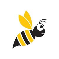 images de logo d'abeille vecteur