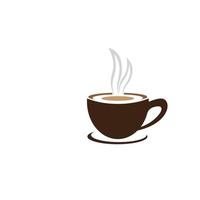 tasse à café symbole vecteur icône illustration design