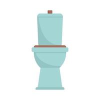 digestion toilette icône plat isolé vecteur