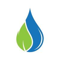 images du logo de l'eau écologique vecteur