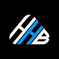 conception créative du logo hhb letter avec graphique vectoriel, logo hhb simple et moderne. vecteur