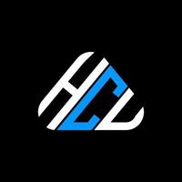 conception créative du logo hcu letter avec graphique vectoriel, logo hcu simple et moderne. vecteur