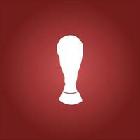 coupe du monde de football 2022 qatar vecteur, fond rouge vecteur
