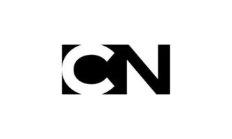 lettre cn logo pro fichier vectoriel vecteur pro