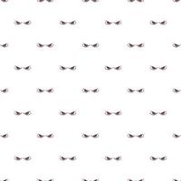 motif yeux sombres, style cartoon vecteur