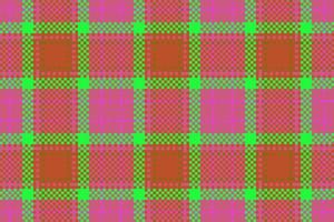 vérifier le textile de texture. motif à carreaux de fond. tissu tartan vecteur sans soudure.