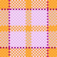 textile tartan texturé. vérifier l'arrière-plan du motif. tissu vectoriel à carreaux sans couture.