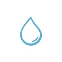 goutte d'eau logo modèle vecteur icône illustration