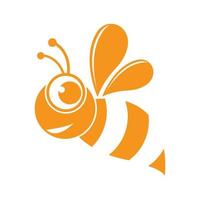 images de logo d'abeille vecteur