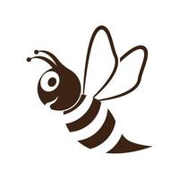 images de logo d'abeille vecteur