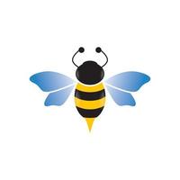 images de logo d'abeille vecteur