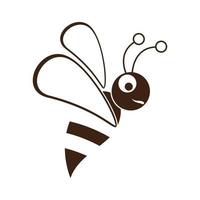 images de logo d'abeille vecteur