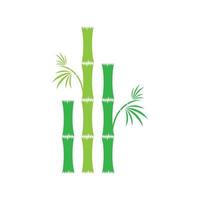 illustration d'images de logo de bambou vecteur