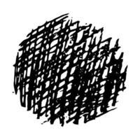 esquissez des frottis de gribouillis. tache de gribouillis au crayon dessiné à la main. illustration vectorielle. vecteur