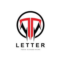 logo de lettre t, vecteur de style lettre moderne, conception adaptée aux marques de produits avec lettre t