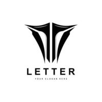 logo de lettre t, vecteur de style lettre moderne, conception adaptée aux marques de produits avec lettre t