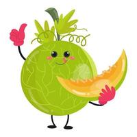 personnages de fruits de dessin animé adaptés aux conceptions de vêtements pour enfants vecteur