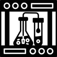 conception d'icône créative de chimie vecteur