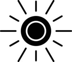 conception d'icône créative soleil vecteur