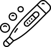 conception d'icône créative thermomètre vecteur