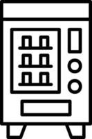 conception d'icône créative de distributeur automatique vecteur