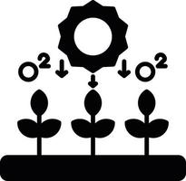 conception d'icône créative de photosynthèse vecteur