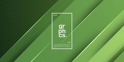 bacgkround abstrait moderne dégradé vert avec lights.abstract rectangle box simple arrière-plan pour bannière, brocure, conception de présentation et carte de visite.eps10 vecteur